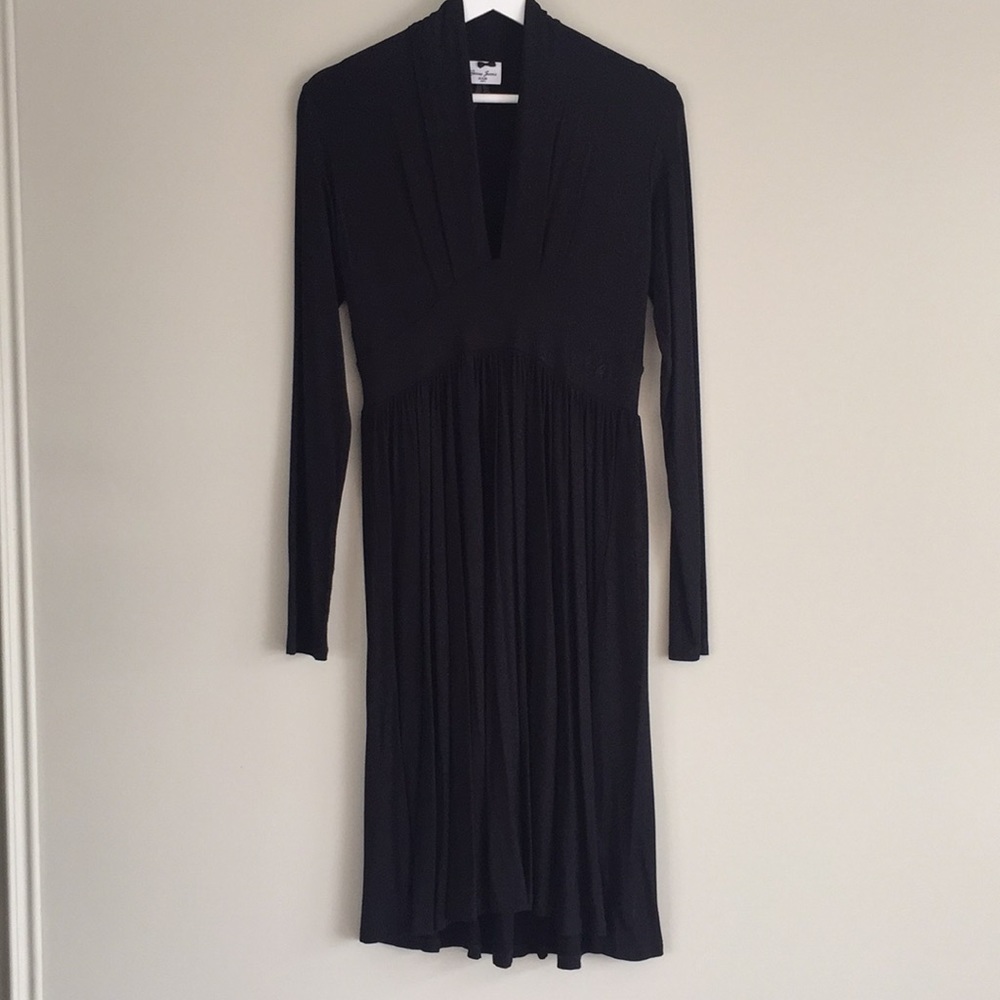 Guess Black Long Sleeved Dress